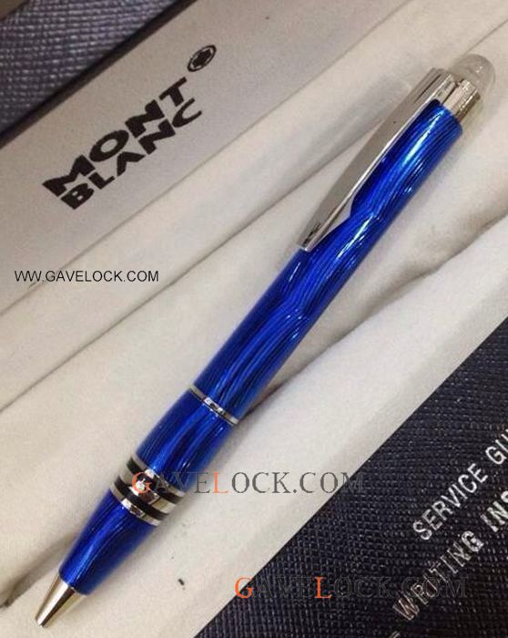 Montblanc Starwalker Cool Blue Ballpoint Pen / Mont Blanc Copy Pens